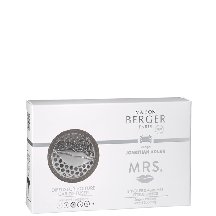 Maison Berger Citrus Breeze Mrs. Car Diffuser Set
